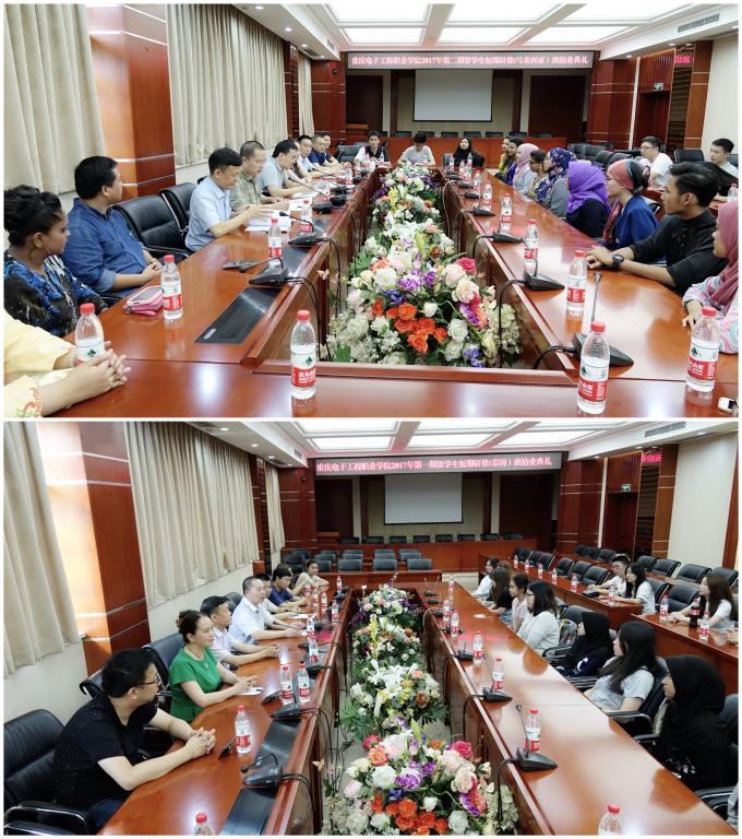 1. 泰国和马来西亚来华短期研修班结业典礼暨座谈会现场